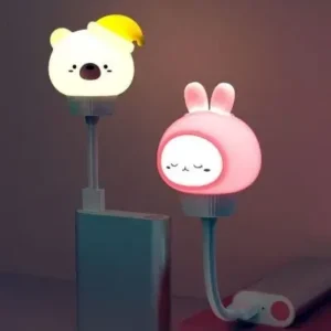 Luminaria Abajur Infantil Bichinhos USB RGB Com Controle Remoto Fornecedor de Atacado para Lojista Revenda Caixa Fechada