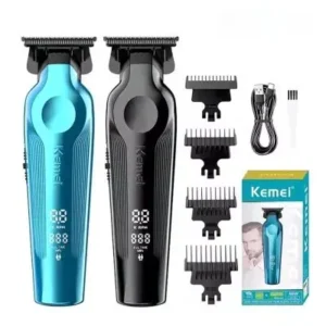 Máquina De Cabelo Acabamento Profissional Original Kemei 264 Fornecedor de Atacado para Lojista Revenda Caixa Fechada