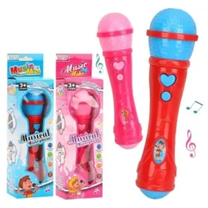 Microfone Infantil Brinquedo Musical Karaokê Fornecedor de Atacado para Lojista Revenda Caixa Fechada