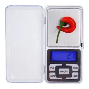 Mini Balança Digital de Bolso e Alta Precisão 0,1g Até 500g Fornecedor de Atacado para Lojista Revenda Caixa Fechada