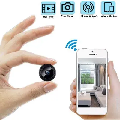 Mini Câmera Espiã A9 Wifi Fornecedor de Atacado para Lojista Revenda Caixa Fechada