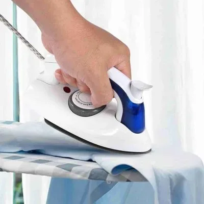 Mini Ferro de Passar Roupas Vaporizador Portátil Dobrável Compacto para Viagem Fornecedor de Atacado para Lojista Revenda Caixa Fechada