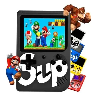 Mini Game Portátil Sup Game Box Plus com 400 Jogos Fornecedor de Atacado para Lojista Revenda Caixa Fechada