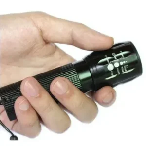 Mini Lanterna Tática com Zoom Telescópico Fornecedor de Atacado para Lojista Revenda Caixa Fechada