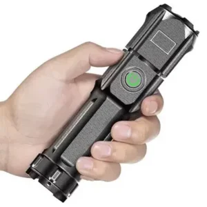 Mini Lanterna Tática Retrátil Led Potente Recarregável Fornecedor de Atacado para Lojista Revenda Caixa Fechada