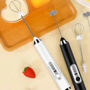Mini Mixer Misturador Batedor Ovos e Bebidas Elétrico Recarregável Fornecedor de Atacado para Lojista Revenda Caixa Fechada