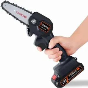 Mini Motoserra Elétrica 24v Bivolt Recarregável Portatil Fornecedor de Atacado para Lojista Revenda Caixa Fechada