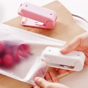 Mini Seladora de Embalagem Plástico Portátil Manual Fornecedor de Atacado para Lojista Revenda Caixa Fechada