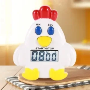Mini Temporizador De Cozinha Design Divertido De Frango Fornecedor de Atacado para Lojista Revenda Caixa Fechada