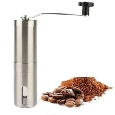 Moedor de Café Manual de Aço Inoxidável Fornecedor de Atacado para Lojista Revenda Caixa Fechada
