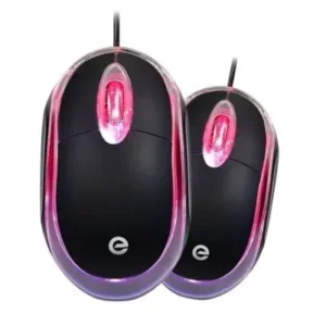 Mouse Com Fio MS-9 Com LED Vermelho Fornecedor de Atacado para Lojista Revenda Caixa Fechada