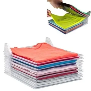 Organizador de Camisa e Camiseta de Plástico Guardar Dobrado 10 Divisórias Fornecedor de Atacado para Lojista Revenda Caixa Fechada