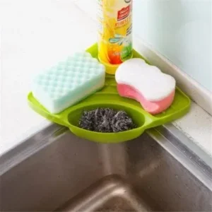 Organizador Pia Cozinha Porta Detergente Sabão e Esponja de Canto Fornecedor de Atacado para Lojista Revenda Caixa Fechada
