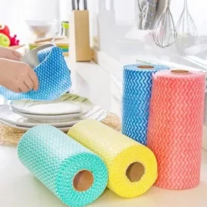 Pano Descartável Multiuso Tipo Perfex Rolo Com 50 Panos – 25x30cm Fornecedor de Atacado para Lojista Revenda Caixa Fechada