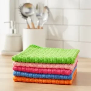 Pano Microfibra Limpeza – Kit Com 5 Peças Fornecedor de Atacado para Lojista Revenda Caixa Fechada