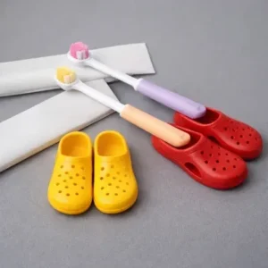 Porta Escova de Dentes em Formato de Chinelo Colorido – C/ 2 Fornecedor de Atacado para Lojista Revenda Caixa Fechada