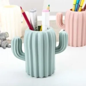 Porta Lápis e Caneta Fofo de Cacto Premium Design Fornecedor de Atacado para Lojista Revenda Caixa Fechada