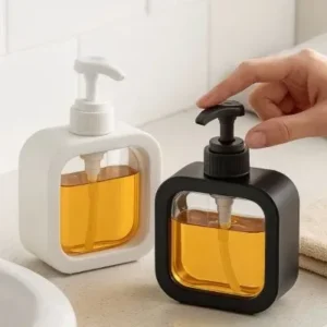 Porta Sabonete Liquido Minimalista – 300ml Fornecedor de Atacado para Lojista Revenda Caixa Fechada