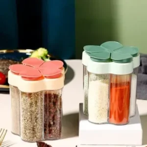 Pote Porta Tempero Condimentos e Alimentos 5 em 1 Fornecedor de Atacado para Lojista Revenda Caixa Fechada