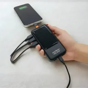 Power Bank 30000mAh Super Rápido com Lanterna LED Fornecedor de Atacado para Lojista Revenda Caixa Fechada