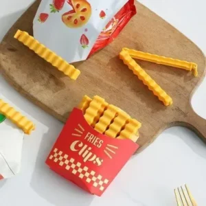 Presilha Clipe Lacre De Vedação Divertido Batata Frita Fornecedor de Atacado para Lojista Revenda Caixa Fechada