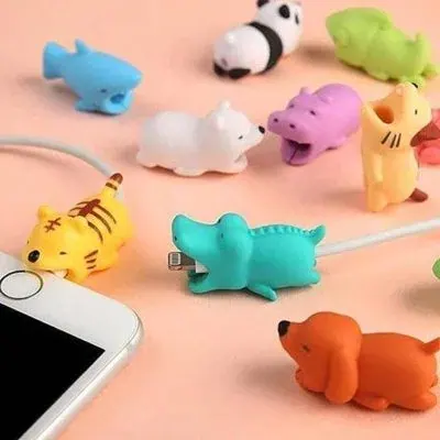 Protetor Cabo Usb Cable Bite Bichinhos Fofinhos Fornecedor de Atacado para Lojista Revenda Caixa Fechada