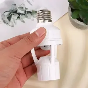 Sensor De Presença Lâmpada Com Fotocélula Soquete E27 Fornecedor de Atacado para Lojista Revenda Caixa Fechada
