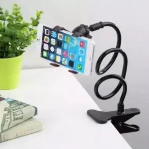 Suporte Comprido Flexível de Celular com Prendedor Articulado para Cama e Mesa Fornecedor de Atacado para Lojista Revenda Caixa Fechada