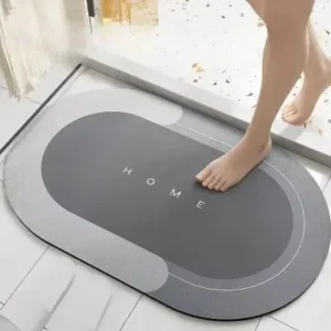 Tapete Magico Oval Antiderrapante Super Absorvente Fornecedor de Atacado para Lojista Revenda Caixa Fechada