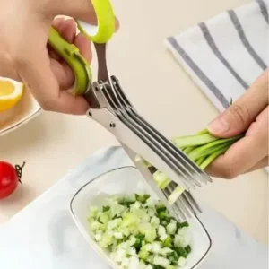 Tesoura 5 Lâminas Para Uso Culinario Fornecedor de Atacado para Lojista Revenda Caixa Fechada